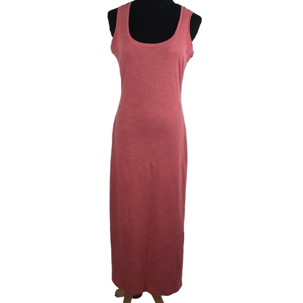 Lauren Ralph Lauren Dress Women’s Size 4 Pink Long Tie Summer Sleeveless $125
